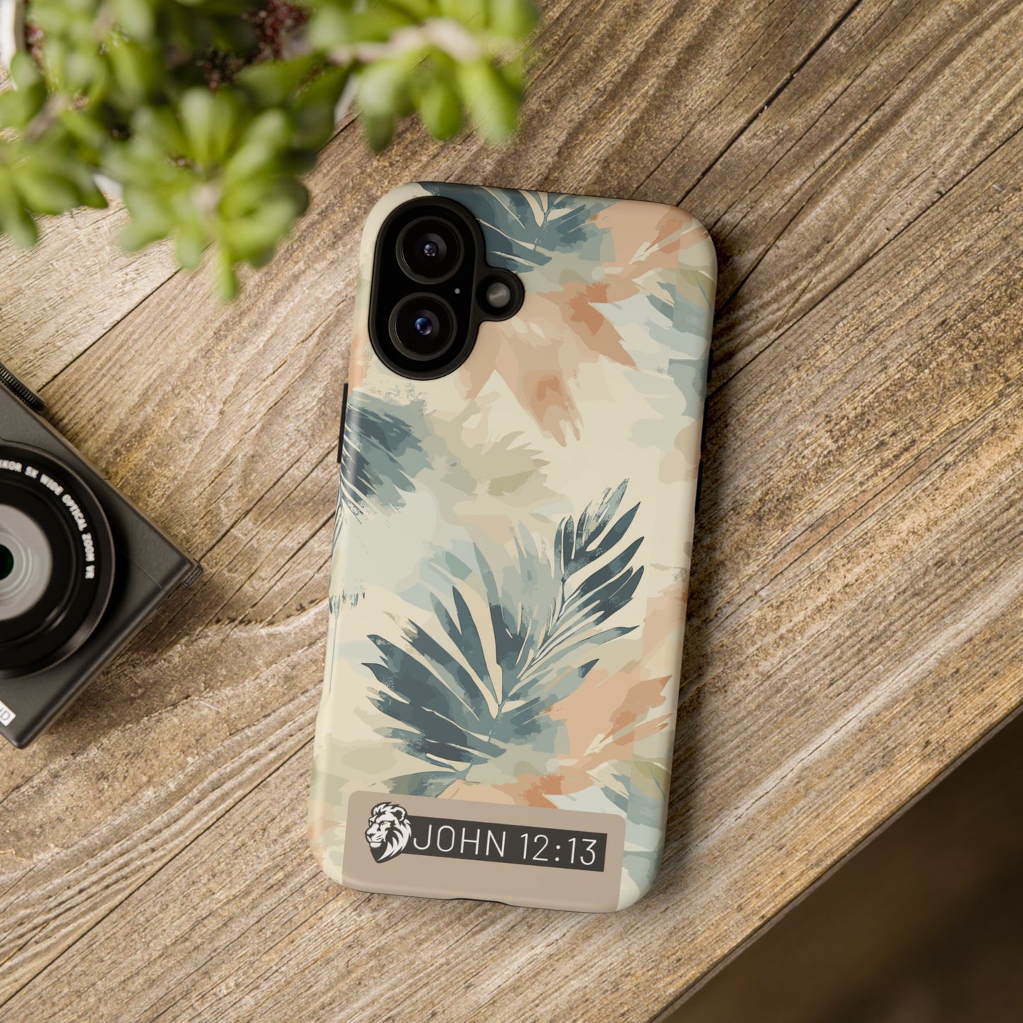 Tough Cases - Floral Phone Case with Inspirational Quote, Stylish Phone Cover, Trendy Tech Accessory, Summer Vibes, Gift for Her