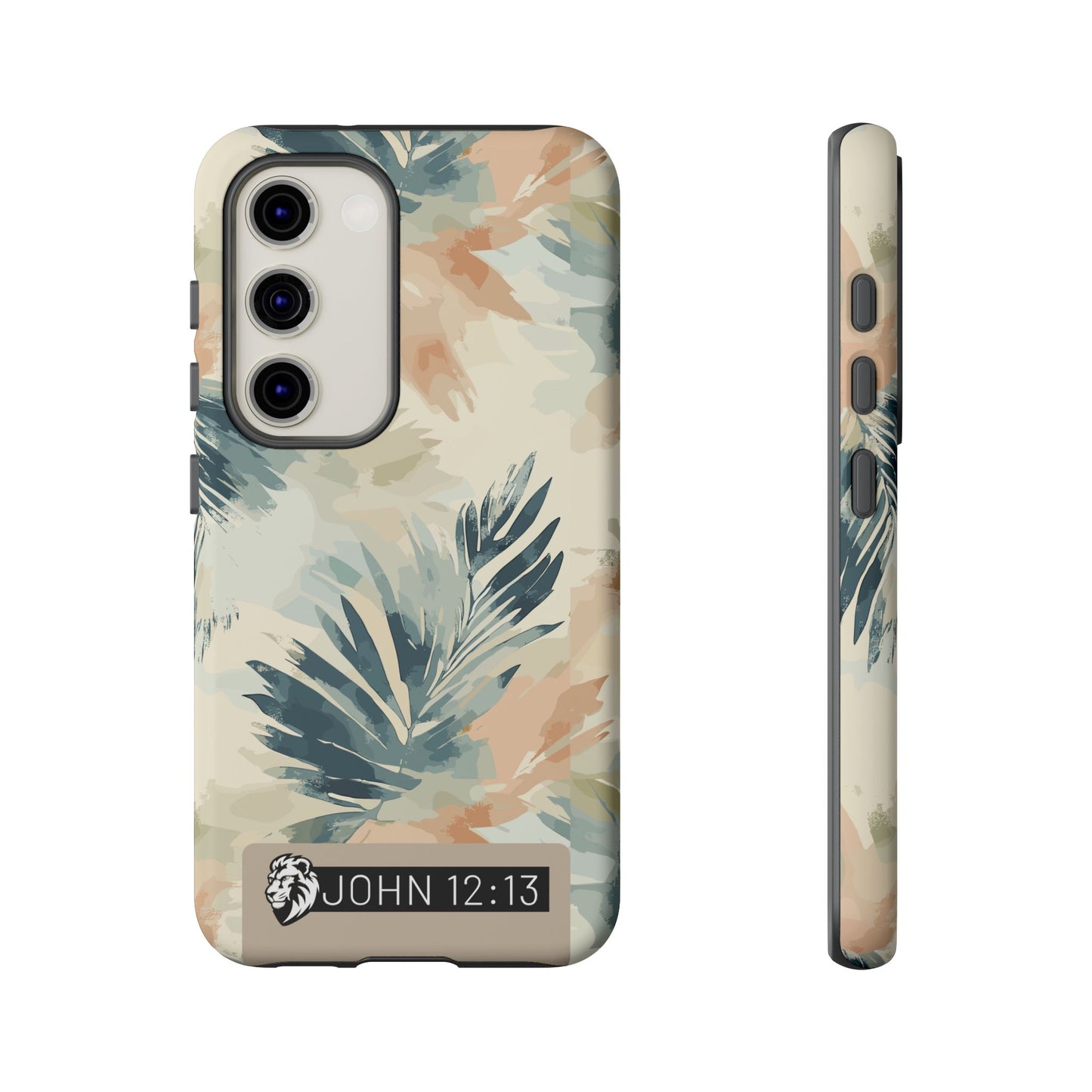 Tough Cases - Floral Phone Case with Inspirational Quote, Stylish Phone Cover, Trendy Tech Accessory, Summer Vibes, Gift for Her