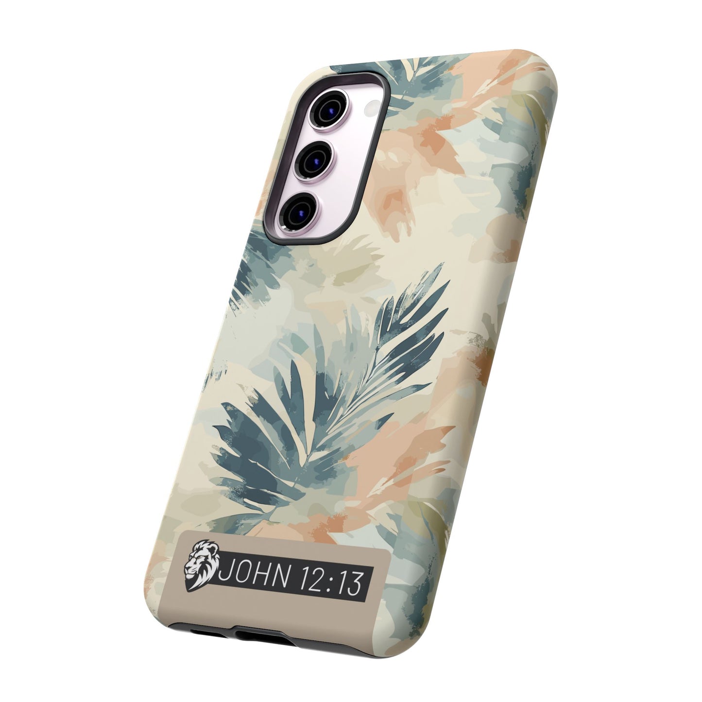 Tough Cases - Floral Phone Case with Inspirational Quote, Stylish Phone Cover, Trendy Tech Accessory, Summer Vibes, Gift for Her