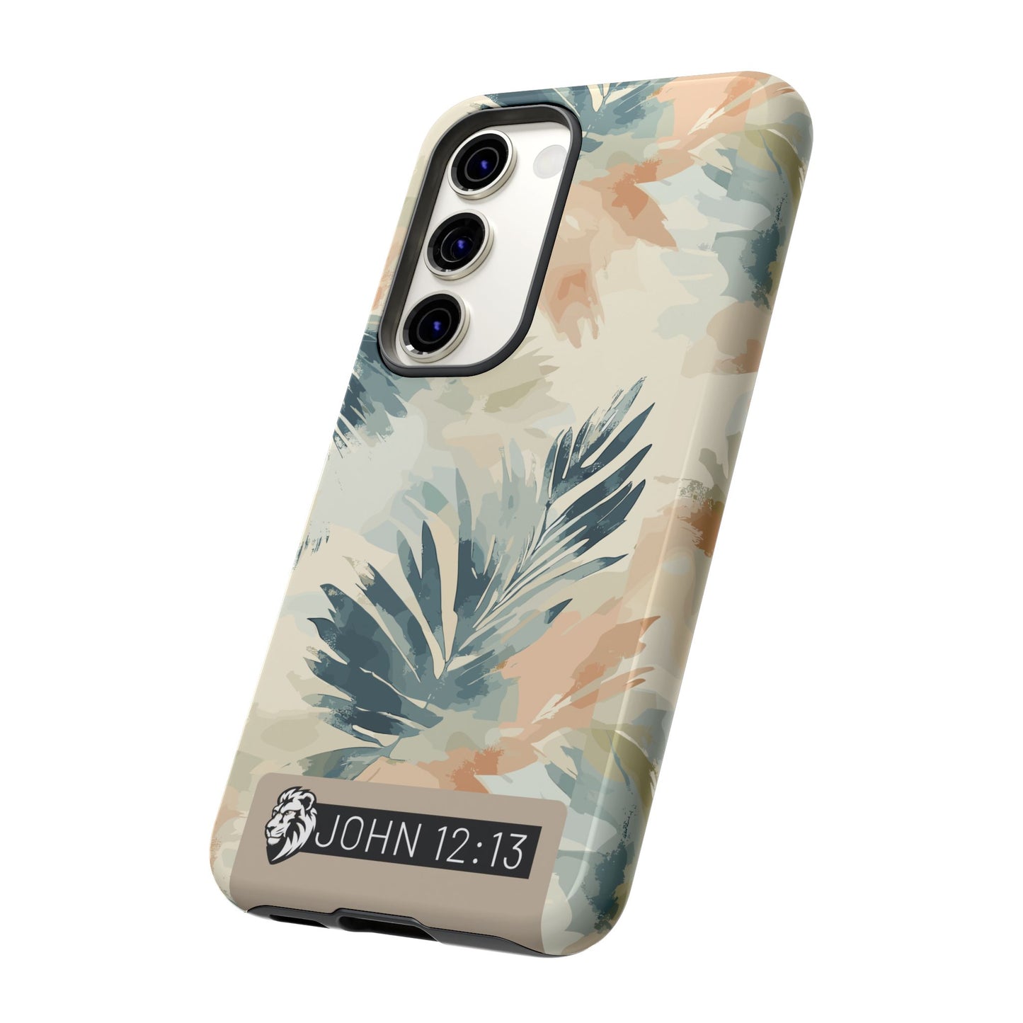 Tough Cases - Floral Phone Case with Inspirational Quote, Stylish Phone Cover, Trendy Tech Accessory, Summer Vibes, Gift for Her