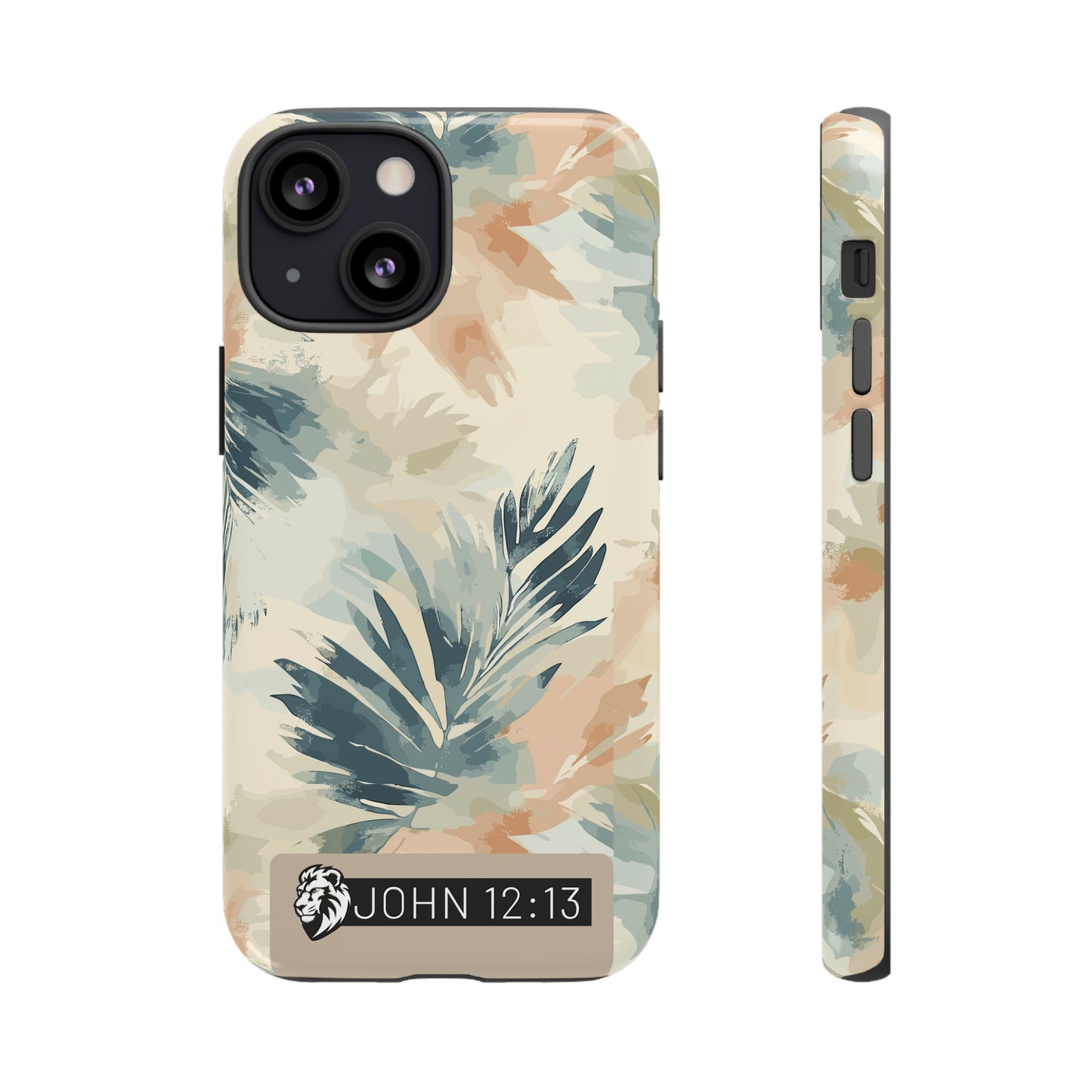 Tough Cases - Floral Phone Case with Inspirational Quote, Stylish Phone Cover, Trendy Tech Accessory, Summer Vibes, Gift for Her