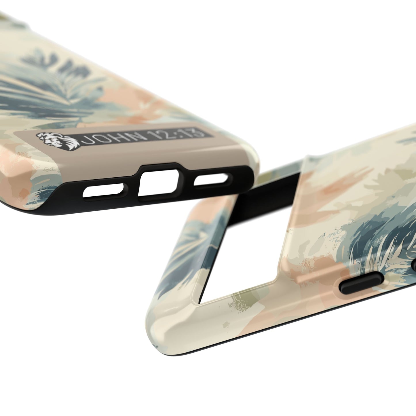 Tough Cases - Floral Phone Case with Inspirational Quote, Stylish Phone Cover, Trendy Tech Accessory, Summer Vibes, Gift for Her