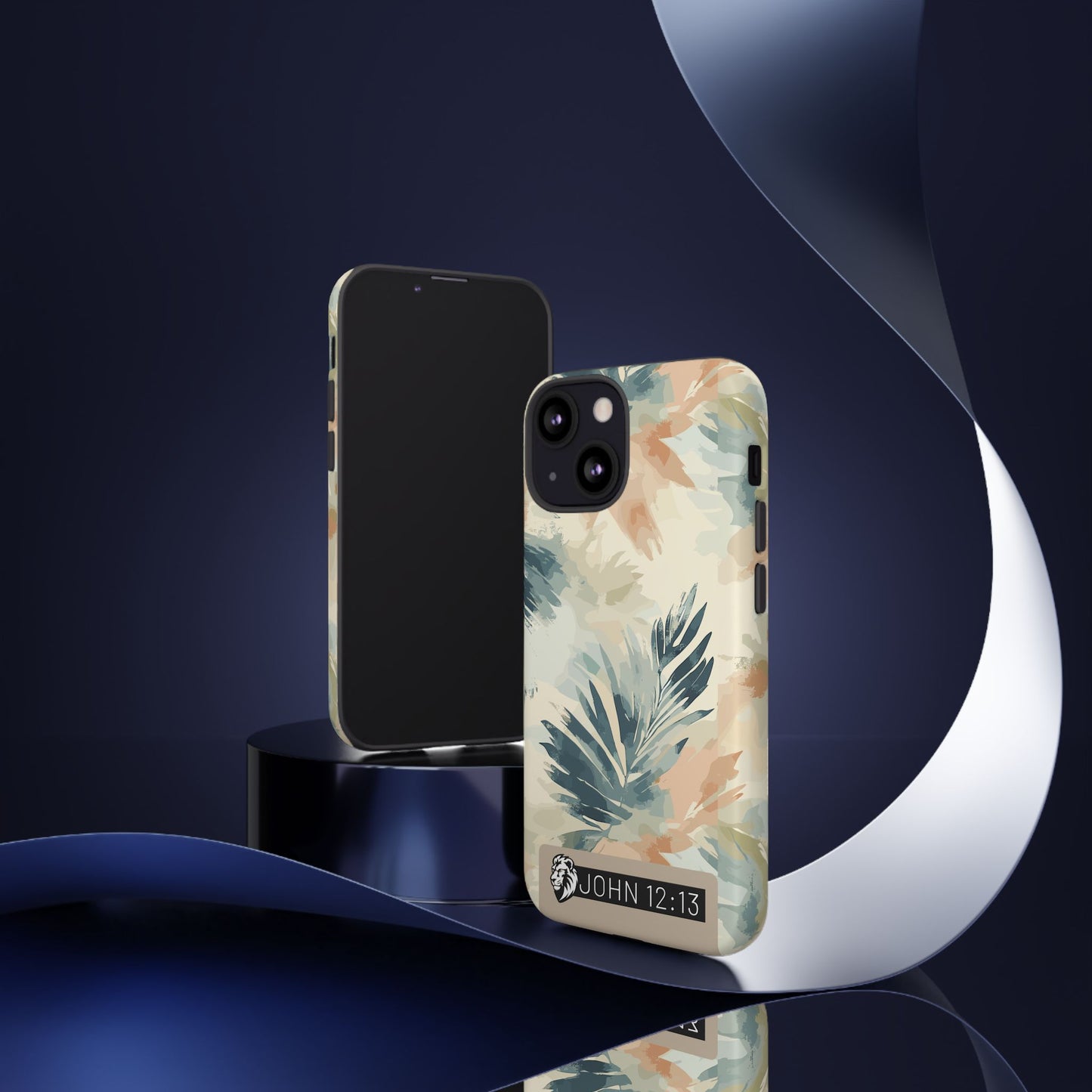 Tough Cases - Floral Phone Case with Inspirational Quote, Stylish Phone Cover, Trendy Tech Accessory, Summer Vibes, Gift for Her