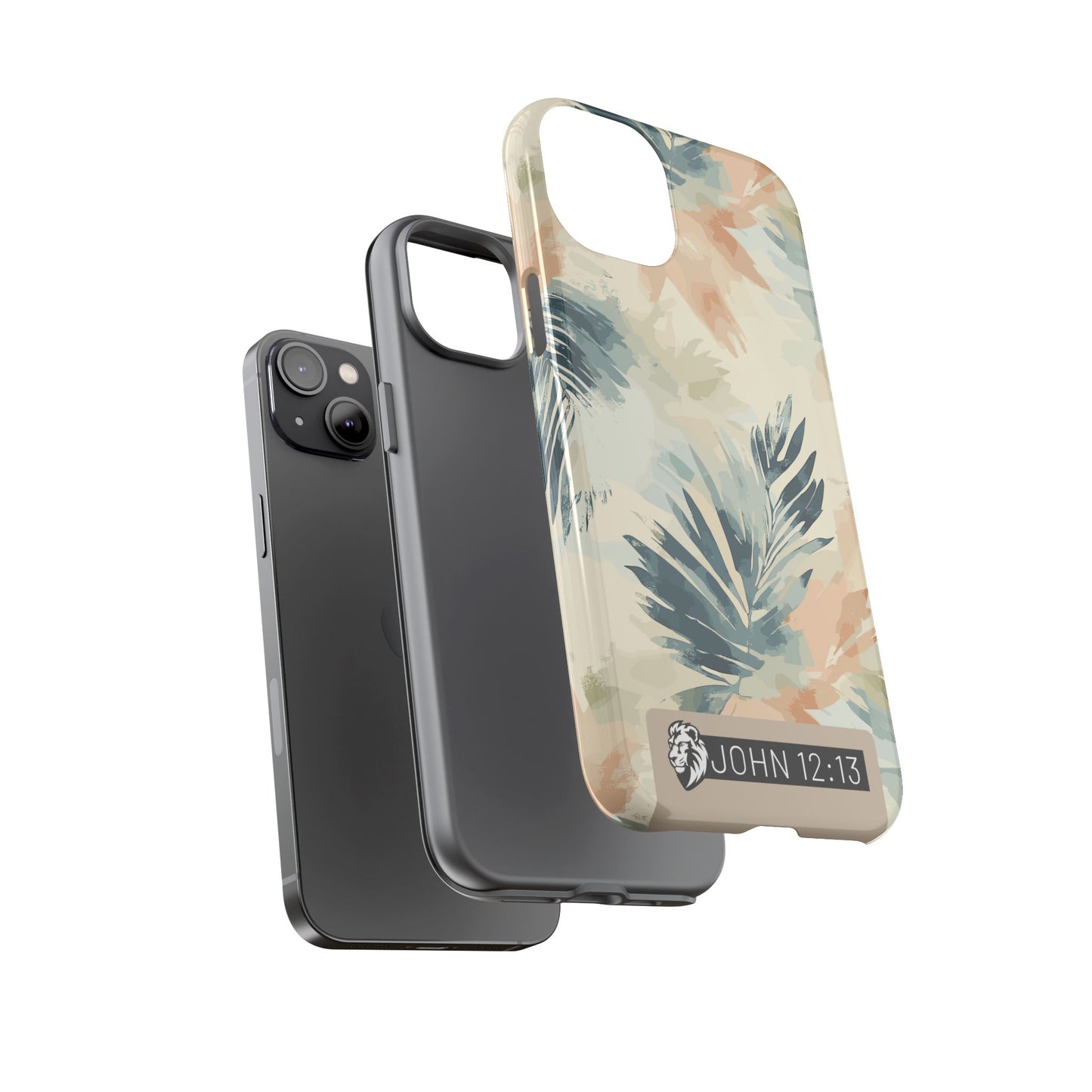Tough Cases - Floral Phone Case with Inspirational Quote, Stylish Phone Cover, Trendy Tech Accessory, Summer Vibes, Gift for Her