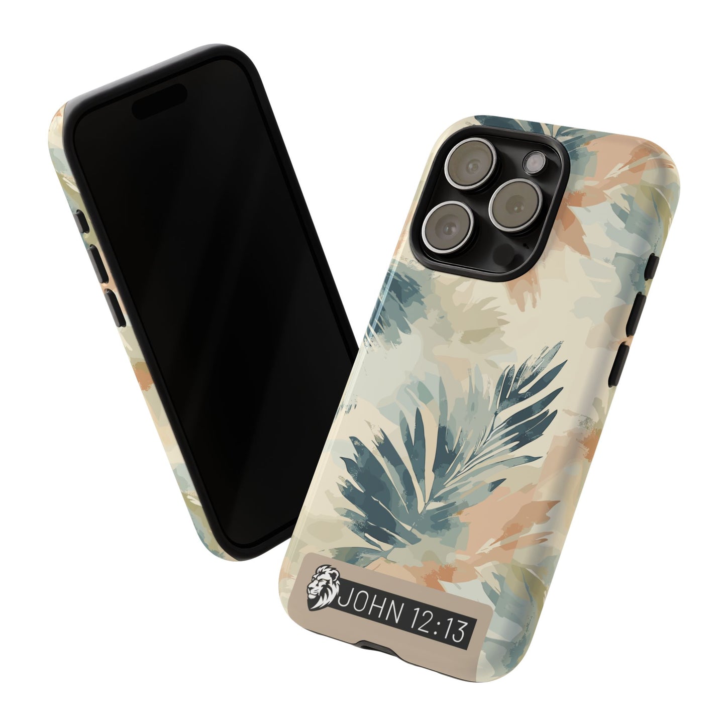 Tough Cases - Floral Phone Case with Inspirational Quote, Stylish Phone Cover, Trendy Tech Accessory, Summer Vibes, Gift for Her