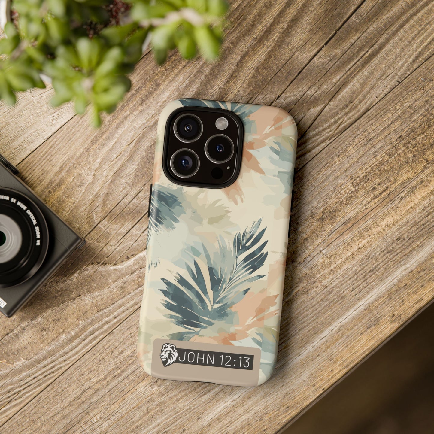 Tough Cases - Floral Phone Case with Inspirational Quote, Stylish Phone Cover, Trendy Tech Accessory, Summer Vibes, Gift for Her