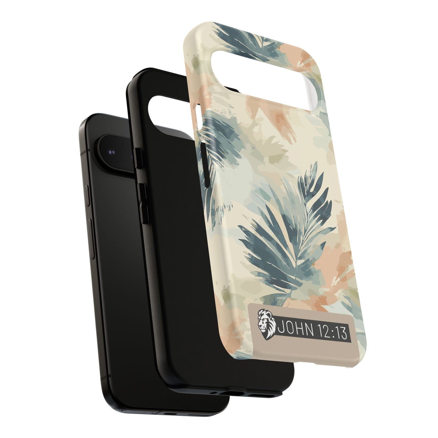 Tough Cases - Floral Phone Case with Inspirational Quote, Stylish Phone Cover, Trendy Tech Accessory, Summer Vibes, Gift for Her