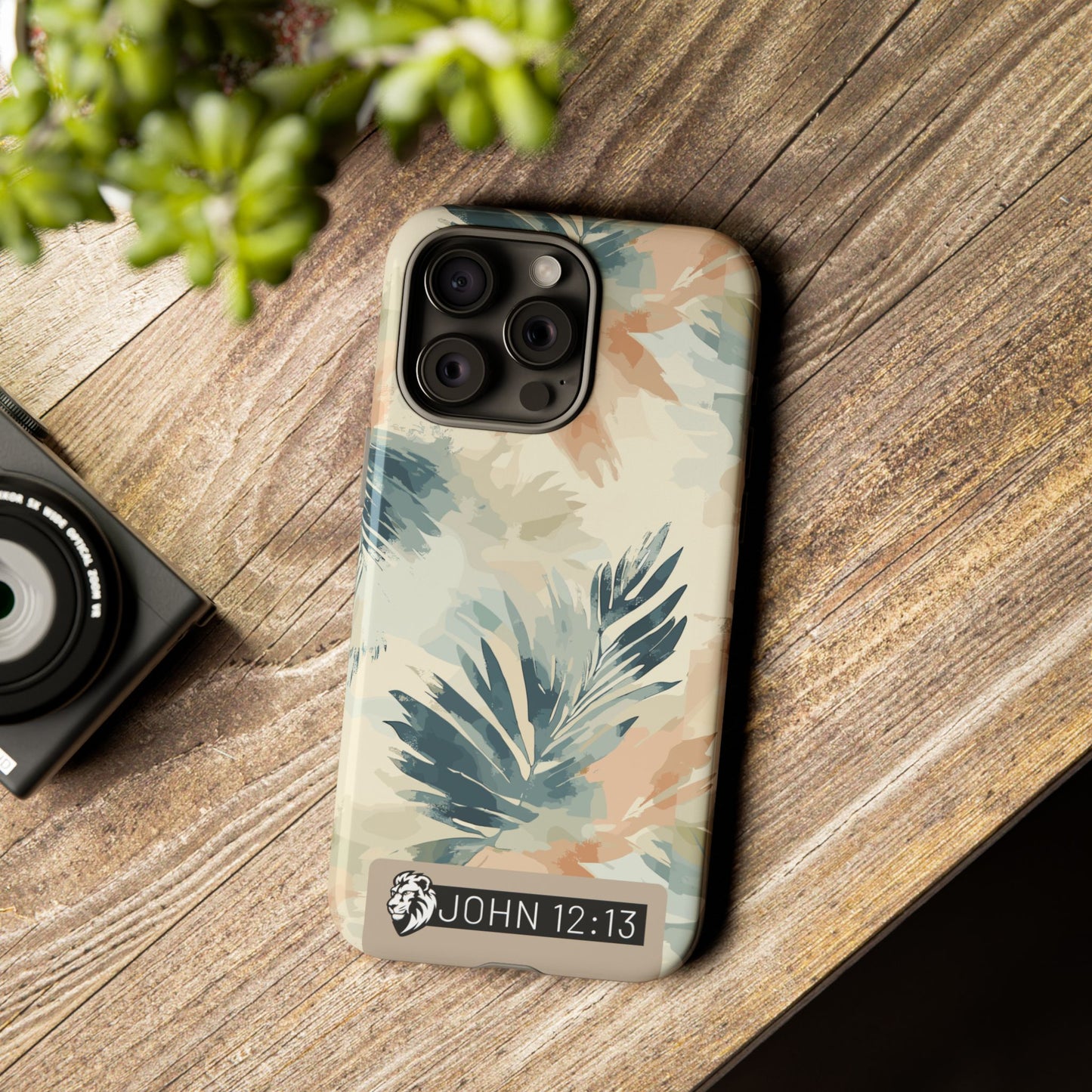 Tough Cases - Floral Phone Case with Inspirational Quote, Stylish Phone Cover, Trendy Tech Accessory, Summer Vibes, Gift for Her