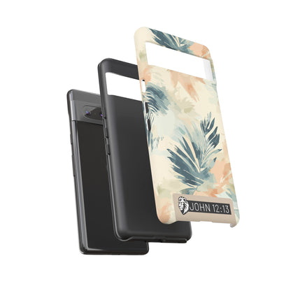 Tough Cases - Floral Phone Case with Inspirational Quote, Stylish Phone Cover, Trendy Tech Accessory, Summer Vibes, Gift for Her