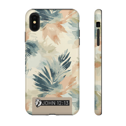Tough Cases - Floral Phone Case with Inspirational Quote, Stylish Phone Cover, Trendy Tech Accessory, Summer Vibes, Gift for Her