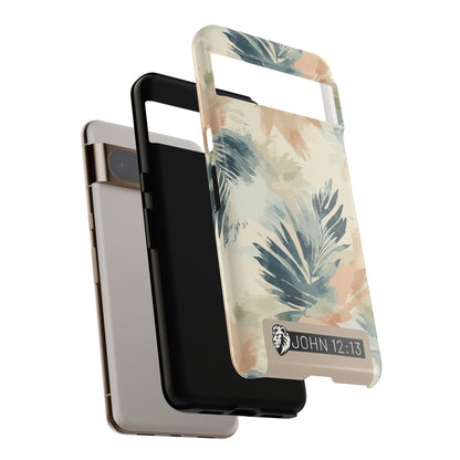 Tough Cases - Floral Phone Case with Inspirational Quote, Stylish Phone Cover, Trendy Tech Accessory, Summer Vibes, Gift for Her