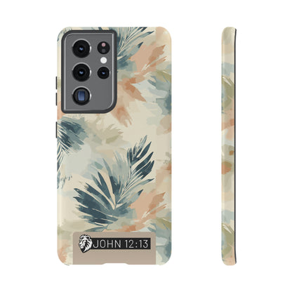 Tough Cases - Floral Phone Case with Inspirational Quote, Stylish Phone Cover, Trendy Tech Accessory, Summer Vibes, Gift for Her