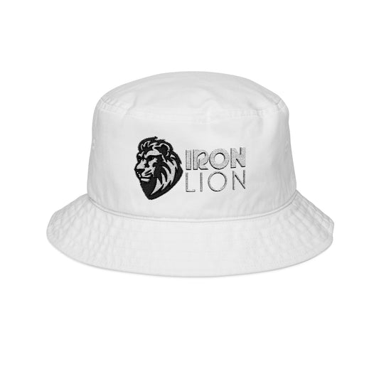 Embroidered Bucket Hat with Lion Design | Stylish Sun Protection, Perfect for Festivals, Casual Outings, Summer Vibes, Gifts