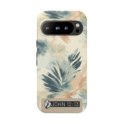 Tough Cases - Floral Phone Case with Inspirational Quote, Stylish Phone Cover, Trendy Tech Accessory, Summer Vibes, Gift for Her