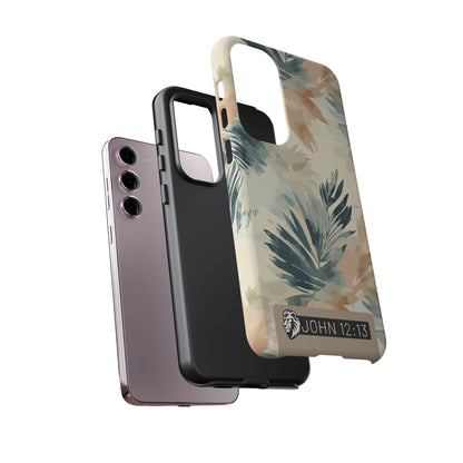 Tough Cases - Floral Phone Case with Inspirational Quote, Stylish Phone Cover, Trendy Tech Accessory, Summer Vibes, Gift for Her