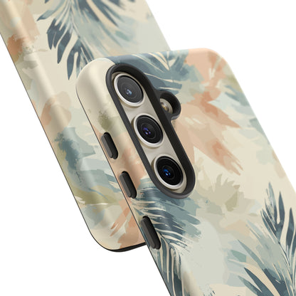 Tough Cases - Floral Phone Case with Inspirational Quote, Stylish Phone Cover, Trendy Tech Accessory, Summer Vibes, Gift for Her