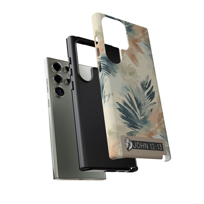 Tough Cases - Floral Phone Case with Inspirational Quote, Stylish Phone Cover, Trendy Tech Accessory, Summer Vibes, Gift for Her