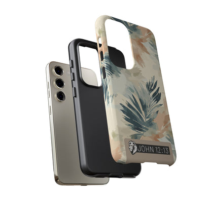 Tough Cases - Floral Phone Case with Inspirational Quote, Stylish Phone Cover, Trendy Tech Accessory, Summer Vibes, Gift for Her