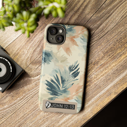 Tough Cases - Floral Phone Case with Inspirational Quote, Stylish Phone Cover, Trendy Tech Accessory, Summer Vibes, Gift for Her