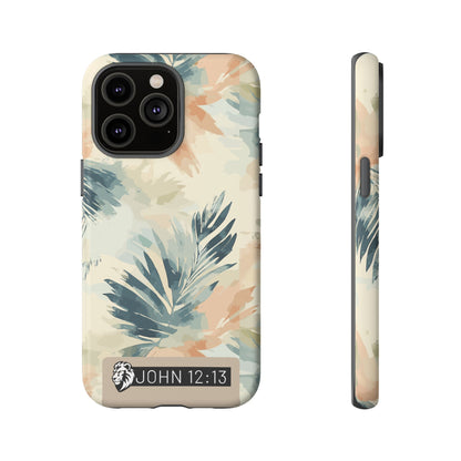 Tough Cases - Floral Phone Case with Inspirational Quote, Stylish Phone Cover, Trendy Tech Accessory, Summer Vibes, Gift for Her