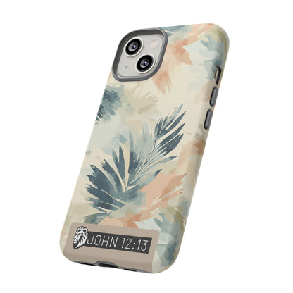 Tough Cases - Floral Phone Case with Inspirational Quote, Stylish Phone Cover, Trendy Tech Accessory, Summer Vibes, Gift for Her
