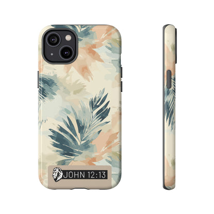 Tough Cases - Floral Phone Case with Inspirational Quote, Stylish Phone Cover, Trendy Tech Accessory, Summer Vibes, Gift for Her