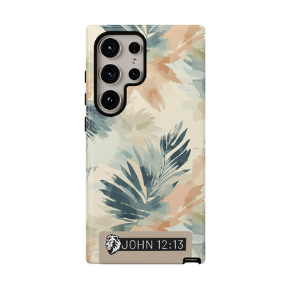 Tough Cases - Floral Phone Case with Inspirational Quote, Stylish Phone Cover, Trendy Tech Accessory, Summer Vibes, Gift for Her