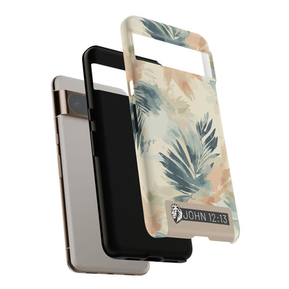 Tough Cases - Floral Phone Case with Inspirational Quote, Stylish Phone Cover, Trendy Tech Accessory, Summer Vibes, Gift for Her