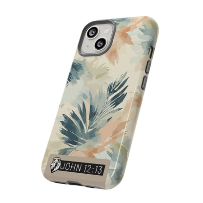 Tough Cases - Floral Phone Case with Inspirational Quote, Stylish Phone Cover, Trendy Tech Accessory, Summer Vibes, Gift for Her