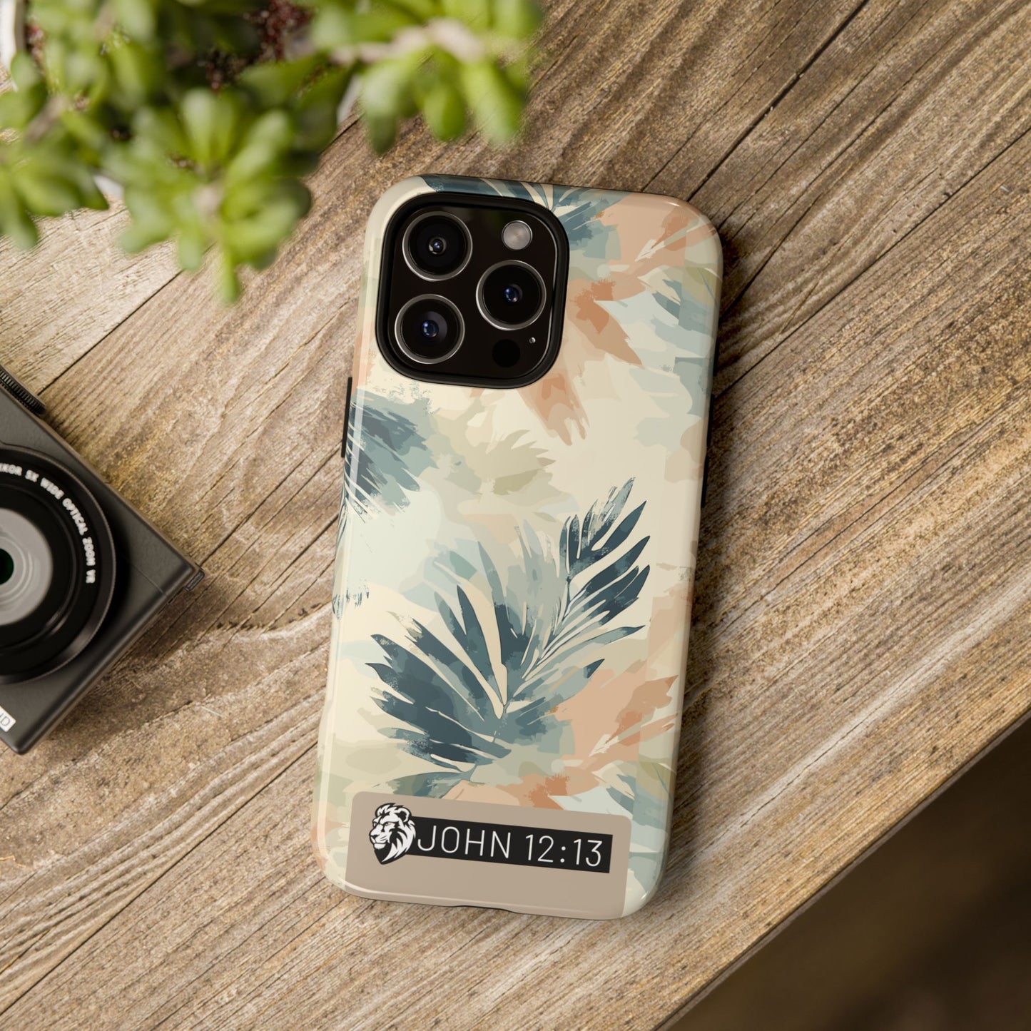 Tough Cases - Floral Phone Case with Inspirational Quote, Stylish Phone Cover, Trendy Tech Accessory, Summer Vibes, Gift for Her
