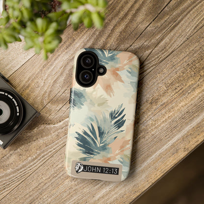 Tough Cases - Floral Phone Case with Inspirational Quote, Stylish Phone Cover, Trendy Tech Accessory, Summer Vibes, Gift for Her