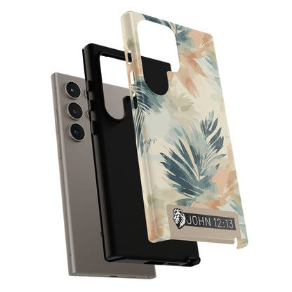 Tough Cases - Floral Phone Case with Inspirational Quote, Stylish Phone Cover, Trendy Tech Accessory, Summer Vibes, Gift for Her