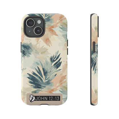 Tough Cases - Floral Phone Case with Inspirational Quote, Stylish Phone Cover, Trendy Tech Accessory, Summer Vibes, Gift for Her