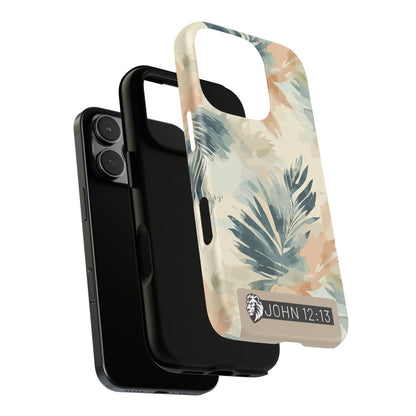 Tough Cases - Floral Phone Case with Inspirational Quote, Stylish Phone Cover, Trendy Tech Accessory, Summer Vibes, Gift for Her