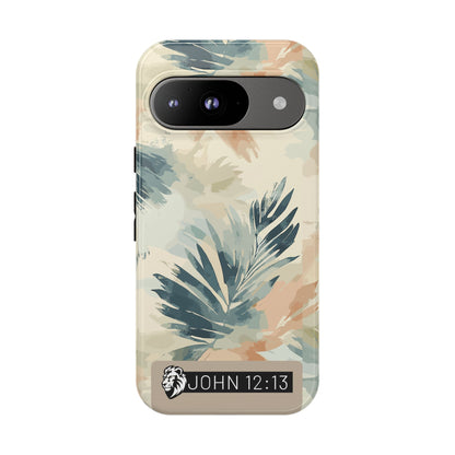 Tough Cases - Floral Phone Case with Inspirational Quote, Stylish Phone Cover, Trendy Tech Accessory, Summer Vibes, Gift for Her