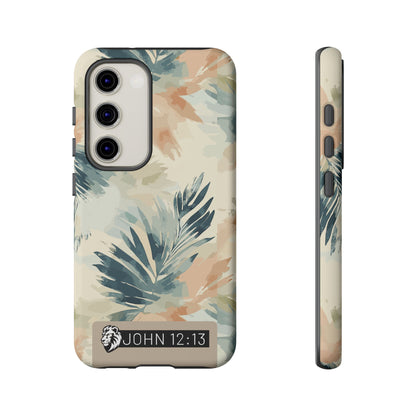 Tough Cases - Floral Phone Case with Inspirational Quote, Stylish Phone Cover, Trendy Tech Accessory, Summer Vibes, Gift for Her