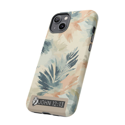 Tough Cases - Floral Phone Case with Inspirational Quote, Stylish Phone Cover, Trendy Tech Accessory, Summer Vibes, Gift for Her