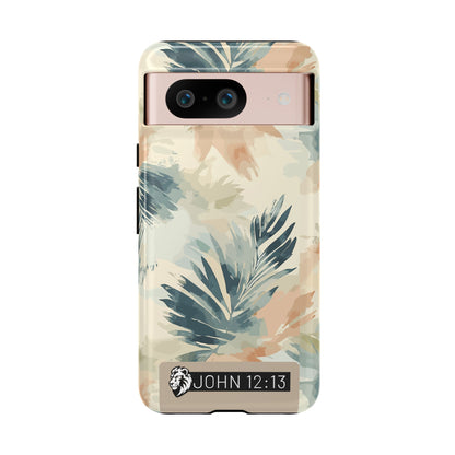 Tough Cases - Floral Phone Case with Inspirational Quote, Stylish Phone Cover, Trendy Tech Accessory, Summer Vibes, Gift for Her