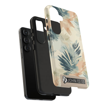 Tough Cases - Floral Phone Case with Inspirational Quote, Stylish Phone Cover, Trendy Tech Accessory, Summer Vibes, Gift for Her