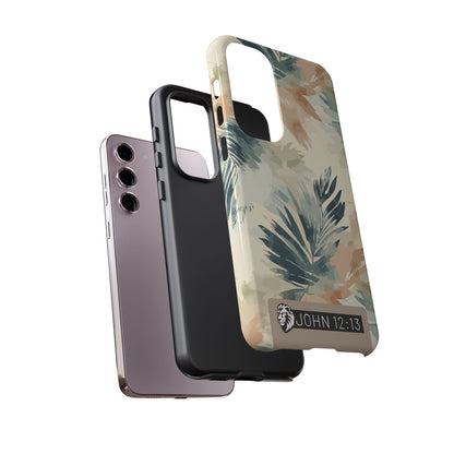Tough Cases - Floral Phone Case with Inspirational Quote, Stylish Phone Cover, Trendy Tech Accessory, Summer Vibes, Gift for Her