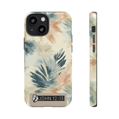 Tough Cases - Floral Phone Case with Inspirational Quote, Stylish Phone Cover, Trendy Tech Accessory, Summer Vibes, Gift for Her