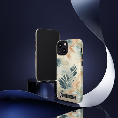 Tough Cases - Floral Phone Case with Inspirational Quote, Stylish Phone Cover, Trendy Tech Accessory, Summer Vibes, Gift for Her