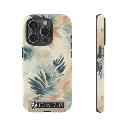 Tough Cases - Floral Phone Case with Inspirational Quote, Stylish Phone Cover, Trendy Tech Accessory, Summer Vibes, Gift for Her