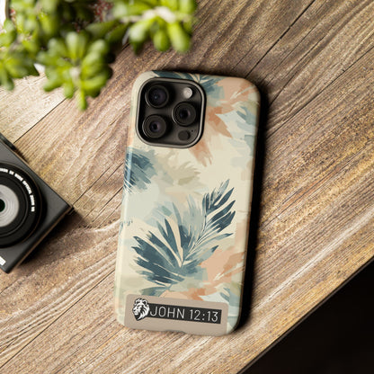 Tough Cases - Floral Phone Case with Inspirational Quote, Stylish Phone Cover, Trendy Tech Accessory, Summer Vibes, Gift for Her